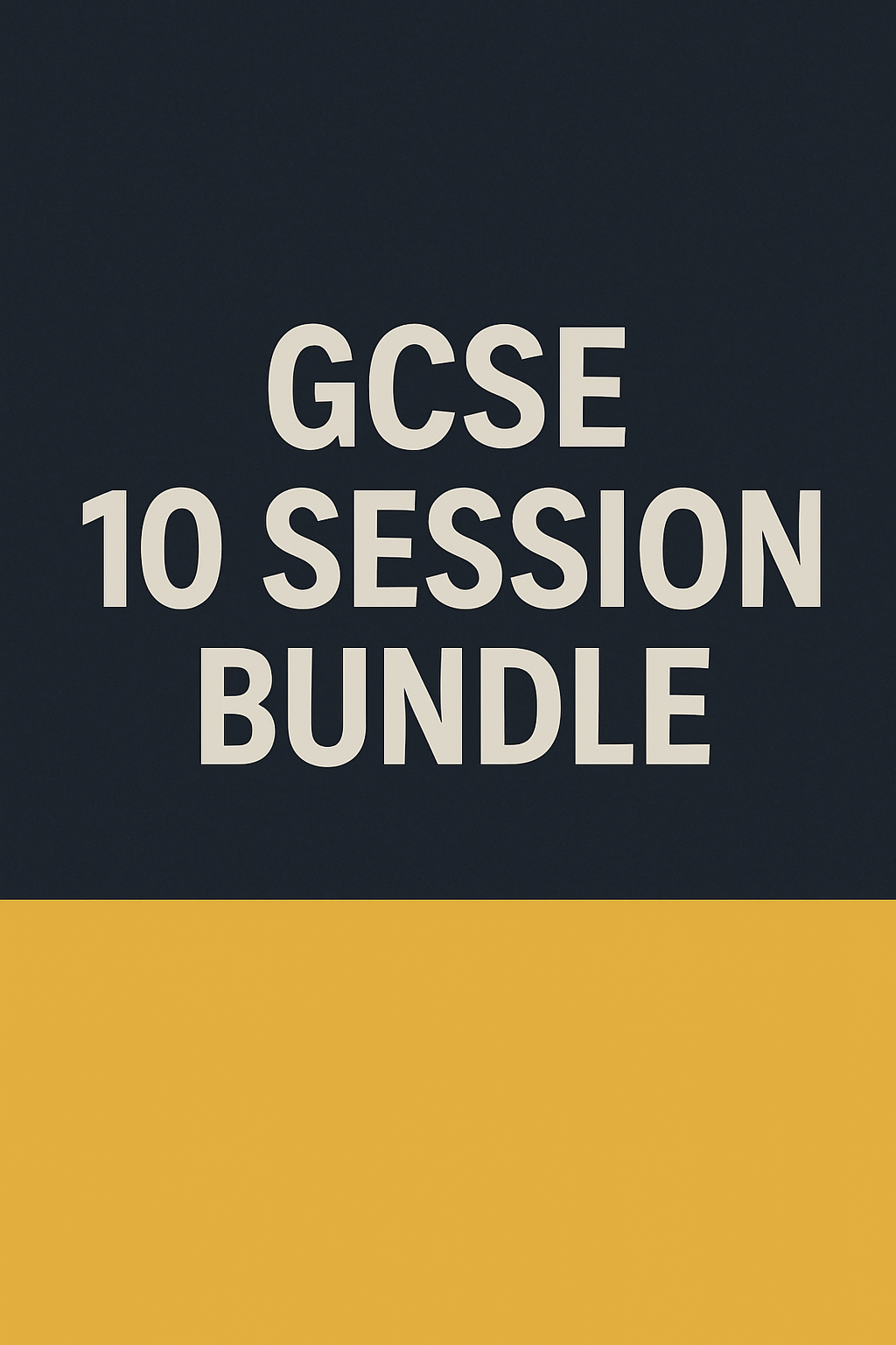 10 Session Bundle – GCSE Maths or Physics