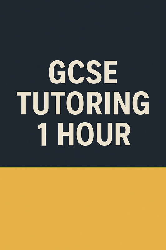 GCSE Maths or Physics Tutoring – 1 Hour (Online)