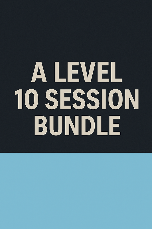10 Session Bundle – A-Level Maths or Physics
